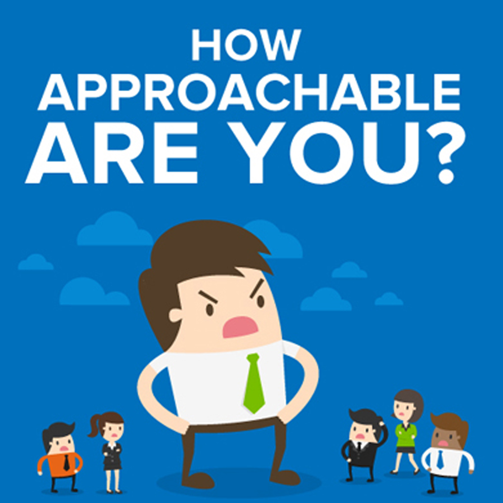 How Approachable Are You Infographic